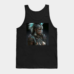 Native American Woman Android Tank Top